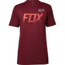 Tricou FOX TUNED SS PREMIUM TEE BURGUNDY (FOX-17592-171-2X)