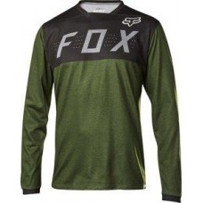 Tricou FOX MTB-JERSEY INDICATOR LS JERSEY HEATHER DARK FATIGUE (FOX-18437-183-2XL)