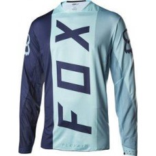 Tricou FOX MTB-JERSEY FLEXAIR LS JERSEY STRIPE NAVY/LIGHT BLUE (FOX-14175-087-2XL)