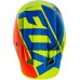 MX-HELMET V2 NIRV HELMET ECE YELLOW/BLUE: Mărime - M (FOX-17372-586-M)