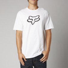 Tricou FOX LEGACY FOXHEAD SS TEE OPTIC WHITE (FOX-14274-190-2XL)