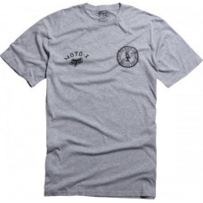 Tricou FOX M-E-TEES ACADEMY S/S HEATHER TEE HEATHER GREY (FOX-49023-006-2XL)