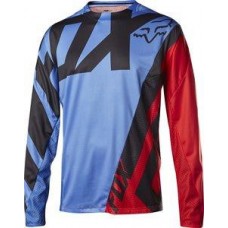 Tricou FOX MTB-JERSEY DEMO LS JERSEY BLUE/RED (FOX-15936-149-2XL)