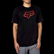 Tricou FOX LEGACY FOXHEAD SS TEE BLACK/RED (FOX-14274-017-2XL)