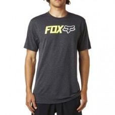 Tricou FOX OBSESSED SS TECH TEE HEATHER BLACK (FOX-18838-243-2XL)