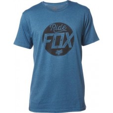 Tricou FOX TURNSTILE SS TEE HEATHER M BLUE (FOX-16496-492-2XL)