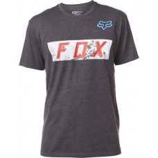 Tricou FOX GHOSTBURN SS TEE HEATHER BLACK (FOX-19280-243-2XL)