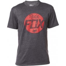 Tricou FOX TURNSTILE SS TEE HEATHER BLACK (FOX-16496-243-2XL)