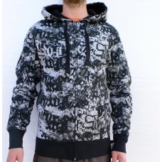 Hanorac FOX Stencil Hoody (FOX-45917-001-2XL)