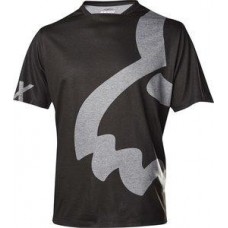 Tricou FOX MTB-JERSEY INDICAR SS EYECON JERSEY HEATHER BLACK (FOX-18438-243-2XL)