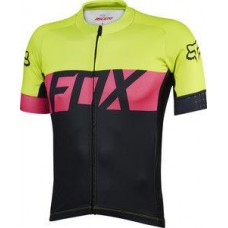 Tricou FOX MTB-JERSEY ASCENT SS JERSEY FLO YELLOW (FOX-15859-130-2X)