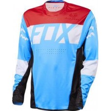 Tricou FOX MTB-JERSEY FLEXAIR DH LS JERSEY CYAN (FOX-15221-189-2XL)