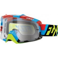 Ochelari FOX MX-GOGGLE AIR SPACE DIVIZION YELLOW-BLUE/CLEAR (FOX-15346-901-NS)