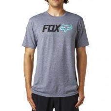 Tricou FOX OBSESSED SS TECH TEE HEATHER GRAPHITE (FOX-18838-185-2XL)