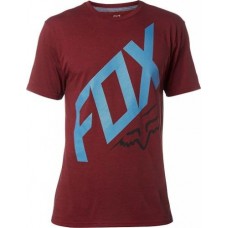 Tricou FOX CLOSED CIRCUIT SS TECH TEE HEATHER RED (FOX-19265-383-2XL)