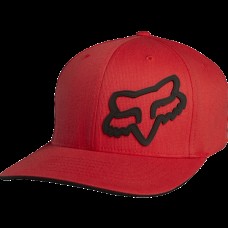 Sapca FOX Signature Flexfit Hat [Red] (FOX-68073-003-S/M)