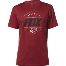 Tricou FOX LOOPED OUT SS TEE HEATHER RED (FOX-19277-383-2X)