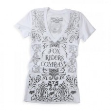 Tricou FOX Girls Coacholla Vneck (FOX-54948-008-2XL)