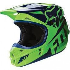 MX-HELMET V1 RACE HELMET, ECE GREEN: Mărime - 2XL (FOX-14401-004-2XL)