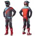 Tricou FOX MX-JERSEY FLEXAIR SECA JERSEY GREY/RED (FOX-17239-037-L)