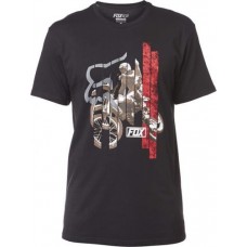 Tricou FOX GETTING EVEN SS TEE BLACK (FOX-17919-001-2XL)