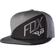 Sapca FOX OVERLAPPED SNAPBACK GRAPHITE (FOX-18754-103-OS)