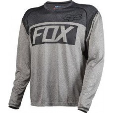 Tricou FOX MTB-JERSEY INDICATOR LS JERSEY HEATHER GRAPHITE (FOX-17303-185-2XL)